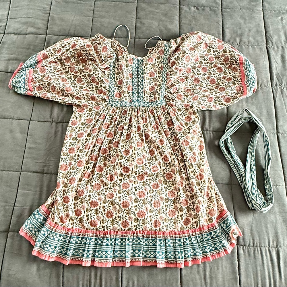 Cleobella Womens Floral dress with Pink and Blue Accents - Picture 7 of 10